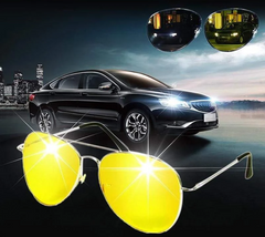 NIGHT VISION POLARISED WING AVIATORS